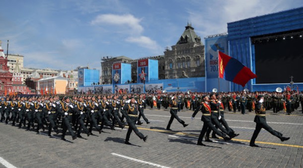 Ялалтын Парадад оролцох монгол цэргүүд Москвад бэлтгэлээ эхлүүллээ