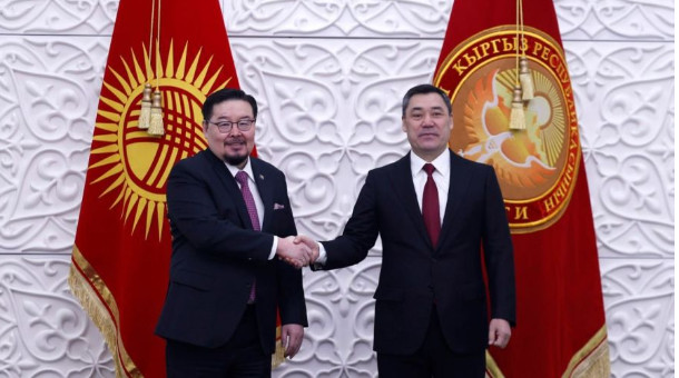 Монгол Улсын Их Хурлын дарга Г.Занданшатар Бүгд Найрамдах Киргиз Улсад айлчлал хийж байна